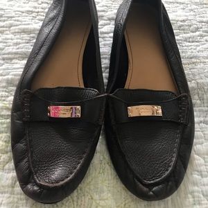 COACH dark brown loafers